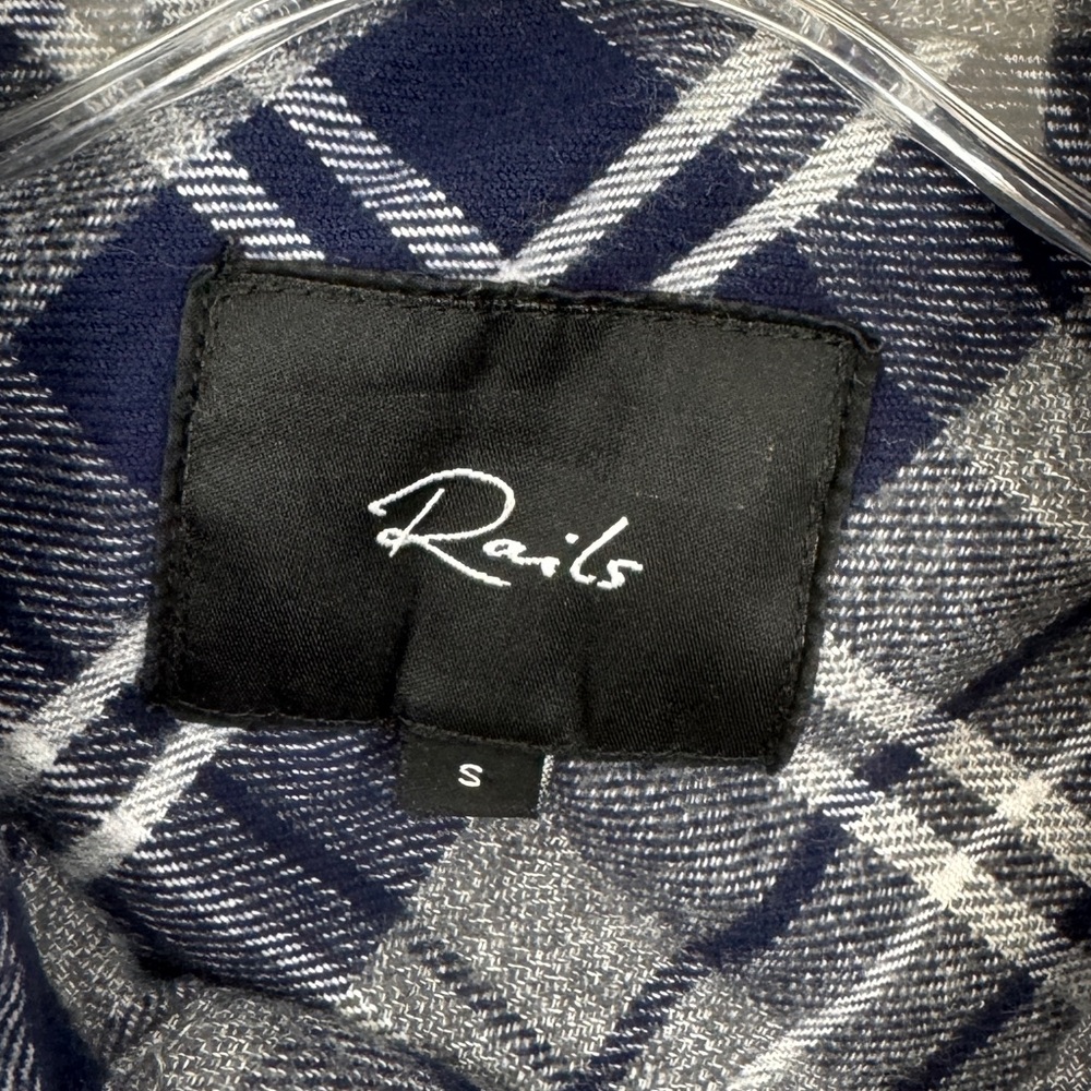 Rails Men’s Forrest Plaid Flannel Button-Down Shi… - image 3